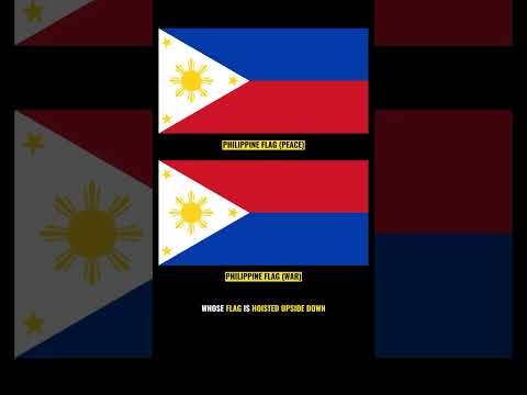 The Philippines: The Only Nation with an Upside-Down War Flag