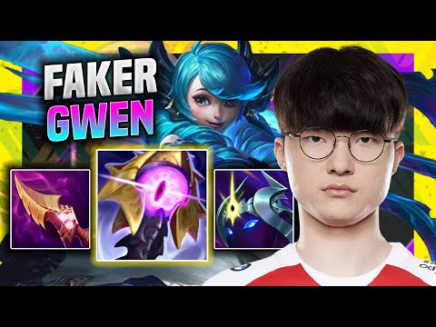WHEN FAKER PLAYS GWEN MID! - T1 Faker Plays Gwen Mid vs Sett! | Season 11