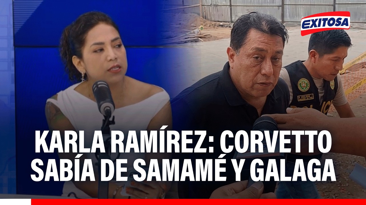 🔴🔵 Jefe de la ONPE sabía de José Samamé y el contrato con la empresa Galaga, señala Karla Ramírez