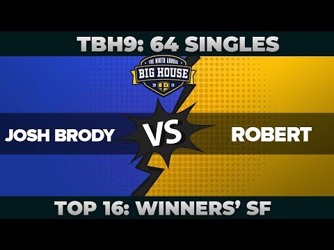 Josh Brody vs Robert - Winners' Semifinals: 64 Singles - The Big House 9 | Pikachu vs Pikachu