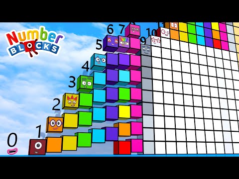 Looking for Numberblocks Step Squad 1 vs 10 to 20 Standing Tall Numbers Patterns Numberblocks