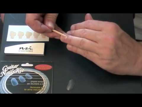 Guitar Nails Kit  3) LA PREPARAZIONE DELL'UNGHIA NATURALE - PREPARATION NATURAL NAILS