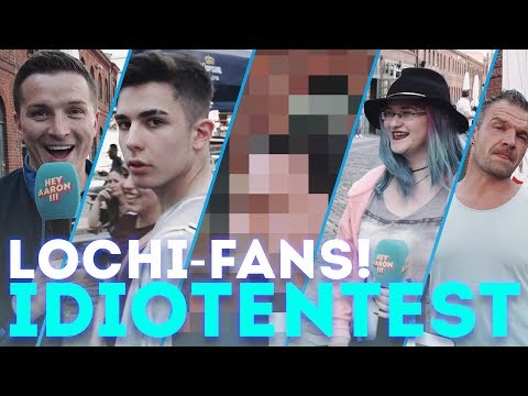 IDIOTENTEST beim Lochikonzert inklusive Rauswurf!