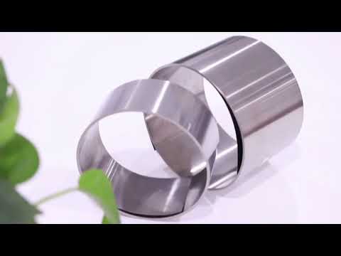 Stainless steel zinc foil