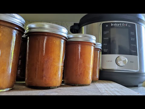 Canning Peach Preserves (Instant Pot Max)