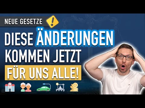 NEUE Gesetze: Diese Änderungen kommen JETZT für uns ALLE!