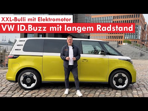 VW ID.Buzz Langer Radstand im Test: Klassensieg für XXL-Bulli mit Elektromotor | CHIP