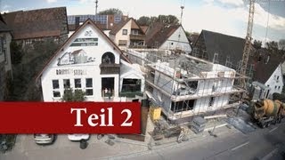 preview picture of video 'Brunnenstüble Cleversulzbach - Bau des Hotels Teil 2'