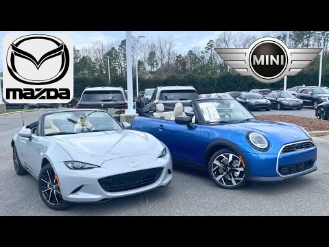 Mini Cooper Takes on Mazda Miata in EPIC Convertible Battle!