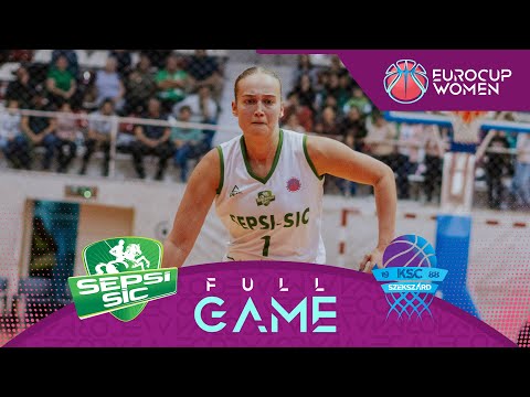 Regular Season | ACS Sepsi-SIC v TARR KSC Szekszard | Full Basketball Game | EuroCup Women 2025-26