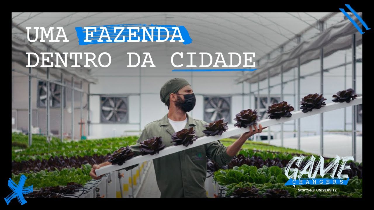 Fazenda Vertical na Cidade: receba hortaliças poucas horas após a colheita | Game Changers #3