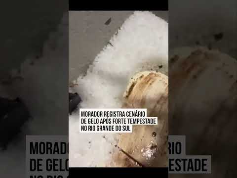 Um morador de Três Passos, no noroeste do Rio Grande do Sul