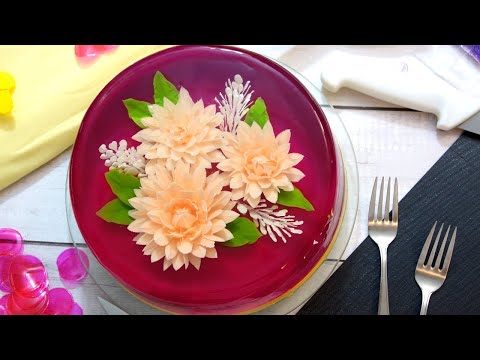 Mixed Berry Jelly Art Cake