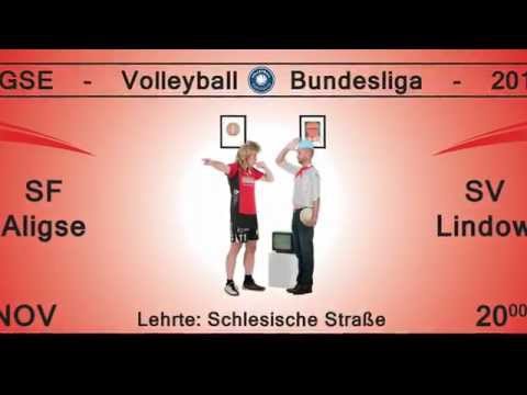 SF Aligse gegen SV Lindow-Gransee - 2. Volleyball Bundesliga Nord - Saison 2015/2016