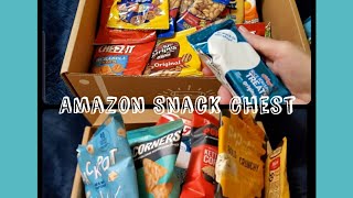 Amazon Snack Chest // Cookies 🍪 Candies 🍬 Chips 🍿 More!!!