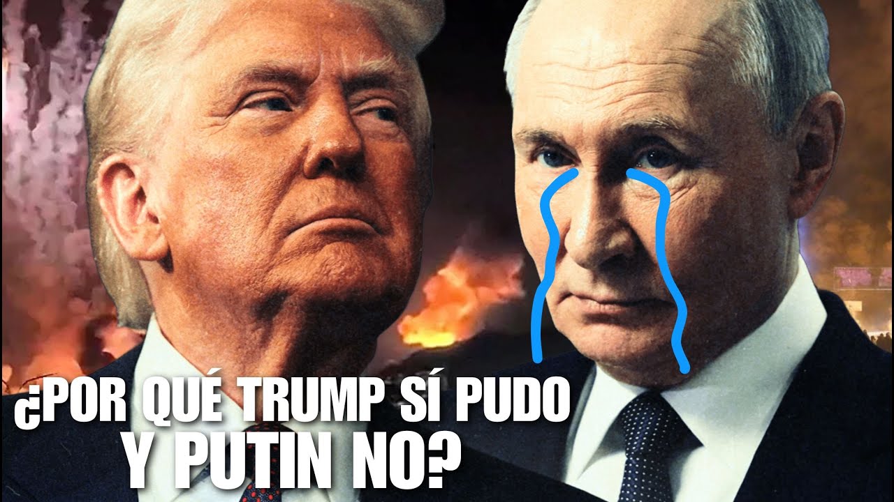¿POR QUÉ TRUMP sí pudo INVADIR VENEZUELA y RUSIA NO PUDO con UCRANIA?
