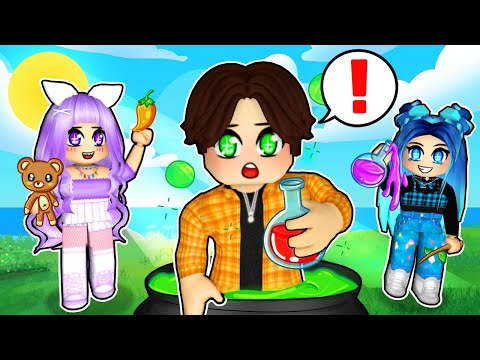 Creating MYSTERY Potions in Roblox Wacky Wizards!