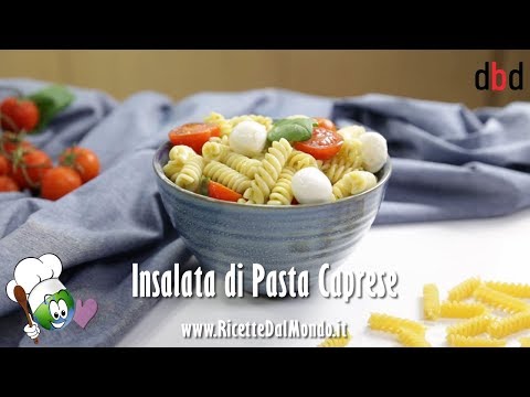Insalata di Pasta Caprese | RicetteDalMondo.it