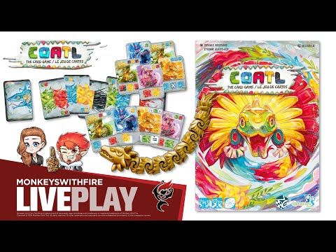 COATL: THE CARD GAME - SYNAPSES GAMES | BOARD GAME LIVE PLAY |