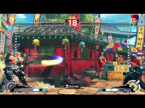 LamerBoi [Guile] vs PJS Latif [Viper] SSF4 Endless Battle Matches - Xbox Live - TRUE-HD