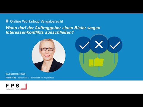 BGH: Wann darf der Auftraggeber einen Bieter wegen Interessenkonflikts ausschließen?