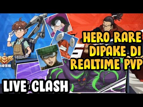 BAHAS REALTIME PVP | HERO RARE & MONSTER RARE DI LIVE CLASH - One Punch Man The Strongest