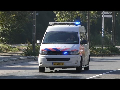 Politie met Spoed naar verschillende Meldingen in Purmerend Amsterdam Velsen en Groningen