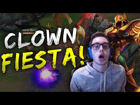 Bjergsen & Svenskeren - CLOWN FIESTA! | League of Legends Stream Highlights / Funny Moments