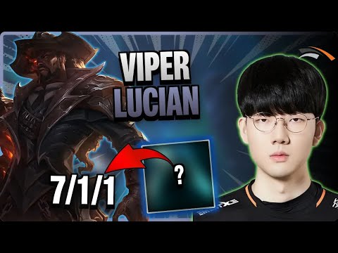 HLE Viper BOTTOM Lucian vs Ezreal | 15.11