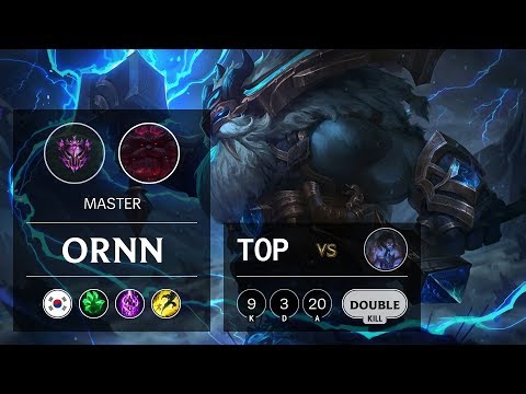 Ornn Top vs Sylas - KR Master Patch 9.15