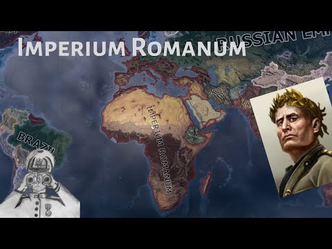 Italy Forms Roman Empire! SPQR is back and in control of Mare Nostrum! (Hoi4, Timelapse/Speedrun)