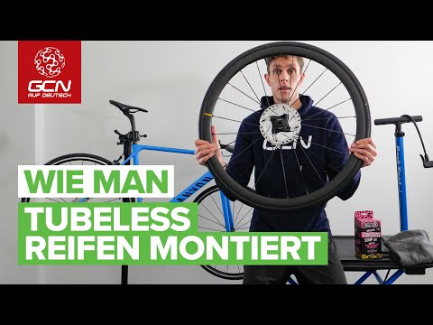Wie man Tubeless Reifen montiert | Schlauchlose Reifen selber wechseln