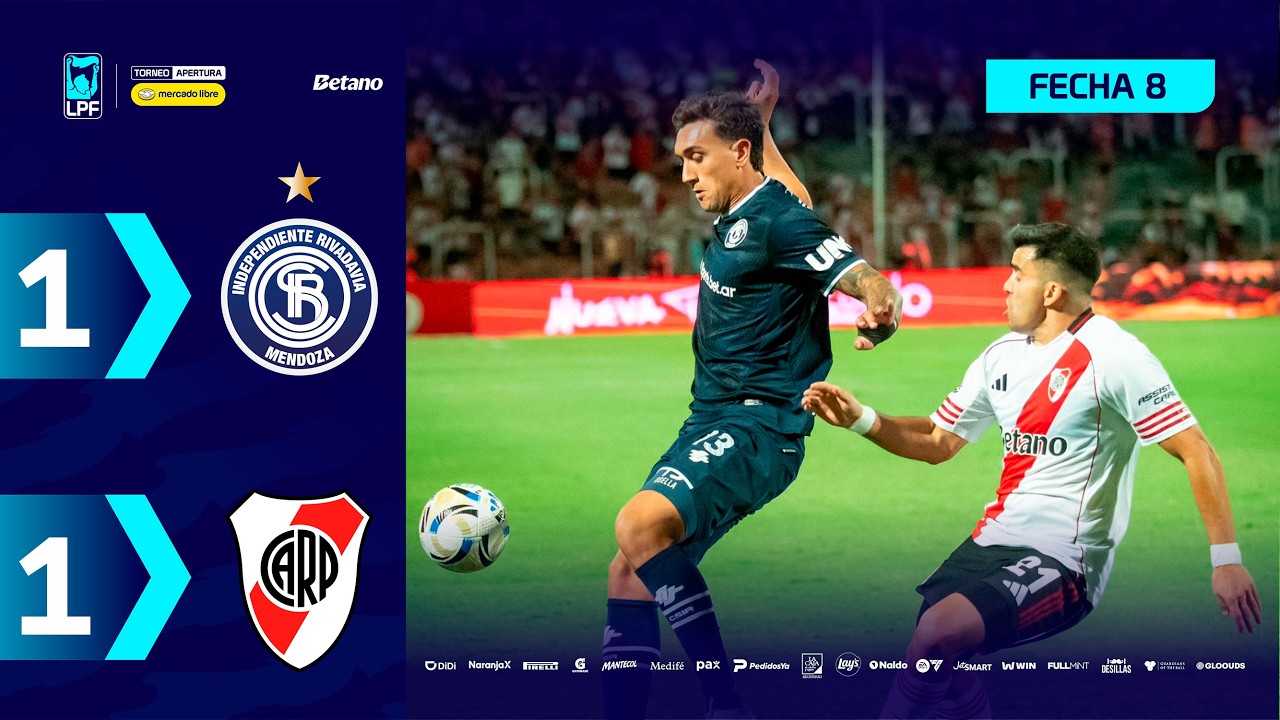 Independiente Rivadavia vs River Plate Highlights
