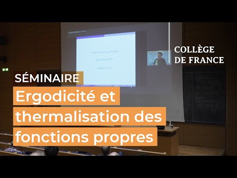 Ergodicité et thermalisation des fonctions propres (8) - Nalini Anantharaman (2022-2023)