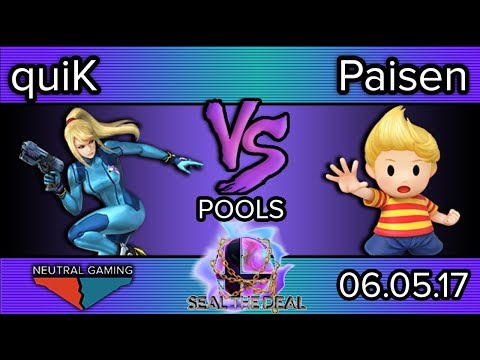Seal the Deal - quiK (ZSS) vs Paisen (Lucas) - Pools