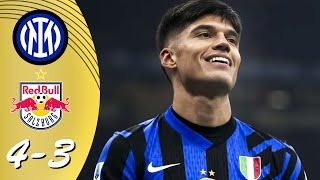 Download lagu HIGHLIGHTS | Inter Milan 4-3 Red Bull Salzburg | RESUMEN All Goals & Highlights mp3