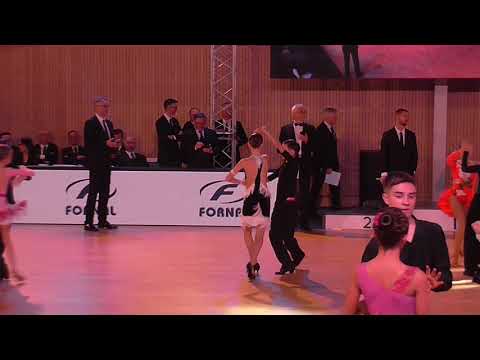 096 David Bureš - Barbora Špičáková /MČR T10 2018/ Kojetín/ Junior I./ 1.kolo/ Samba