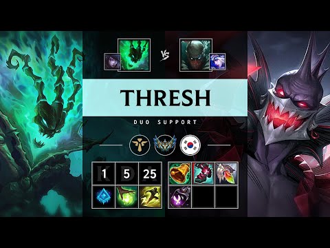 Thresh Support vs Pyke - KR Challenger Patch 25.21
