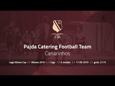 Skrót spotkania Pajda Catering Football Team - Canarinhos ( Legia Biznes Cup Wiosna 2019 )