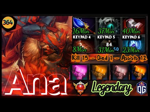 Ana Earthshaker Enter Super Carry With 15 Kill | Ana Stream Moment 364
