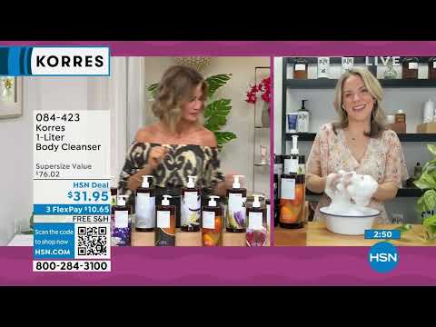 HSN | KORRES Beauty  - All On Free Shipping 06.08.2023 - 07 PM