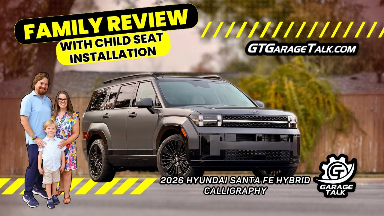 2026 Hyundai Santa Fe Hybrid Calligraphy // Family Review ...