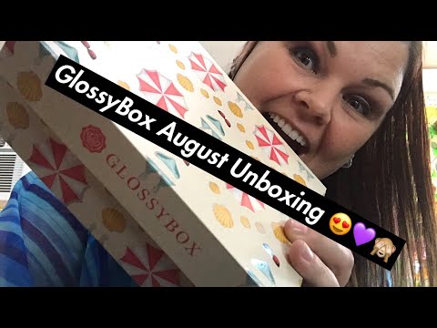 GlossyBox August Unboxing