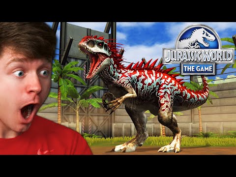 FINAL EVOLUTION of INDOMINUS REX! - Jurassic World The Game