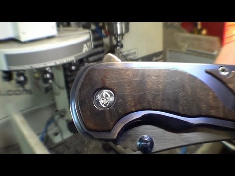 Knifemaking Tuesdays Week 73   pivots, engraving and customizing
