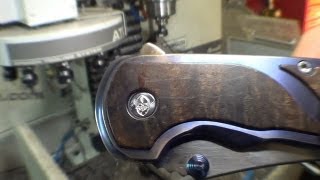 Knifemaking Tuesdays Week 73   pivots, engraving and customizing