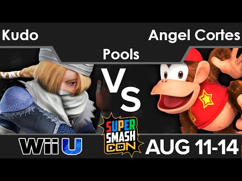 SSC16  - Kudo (Sheik, Mewtwo) vs Kahkis | Angel Cortes (Diddy, Bayonetta) Pools - Smash 4