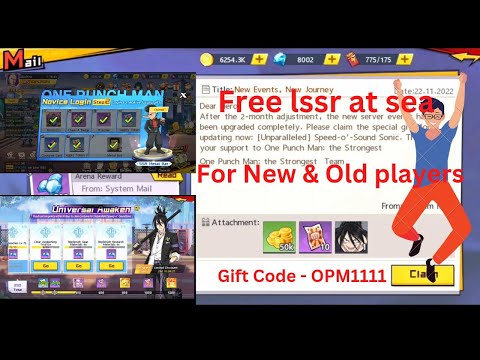 Free lssr at sea server For New & Old players Sonic v2 | opmthestrongest