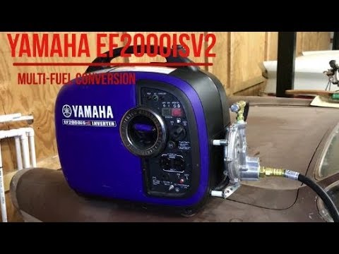 Yamaha EF2000ISV2 Multi-fuel / Propane Conversion