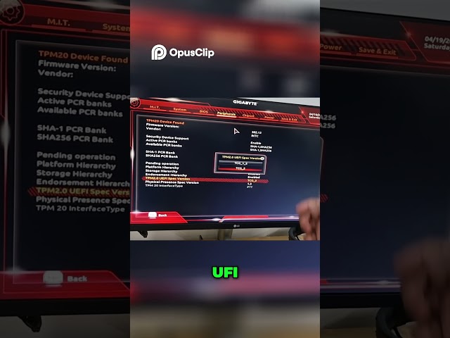 Vídeo relacionado con Componente de seguridad TPM2.0 integrado con múltiples arreglos operativos y módulo de arranque seguro